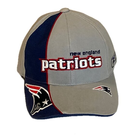 New England Patriots Reebok Authentic Pro Line Embroidered Cap Hat Adjustable - Picture 8 of 8